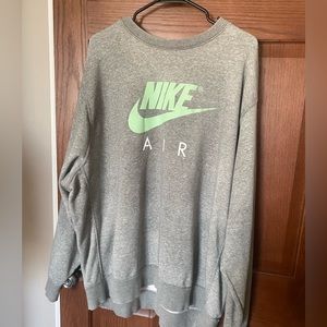 Grey/Mint Men’s Nike Air Crewneck